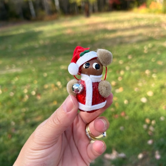 5/$25 Festive Santa Ornament with Red and White Accents 🐿️ - Picture 8 of 8